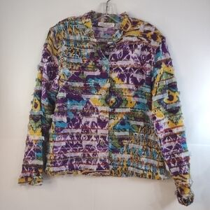New Directions women's Artsy jacket size (L)